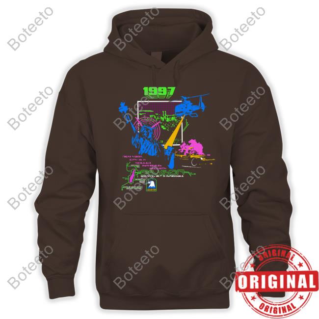Fsgprints Store 1997 New York City Is A Walled Maximum Security Sweatshirt